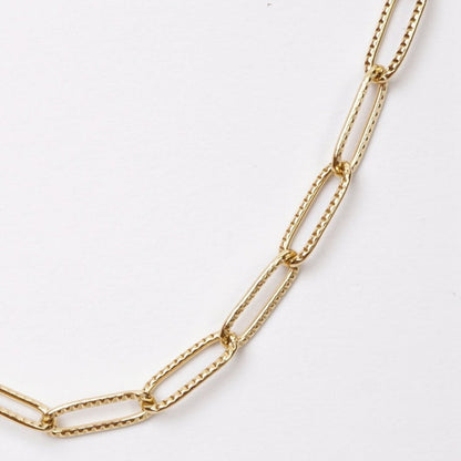 Collar Chain Gold – Acero inoxidable bañado en oro 18k