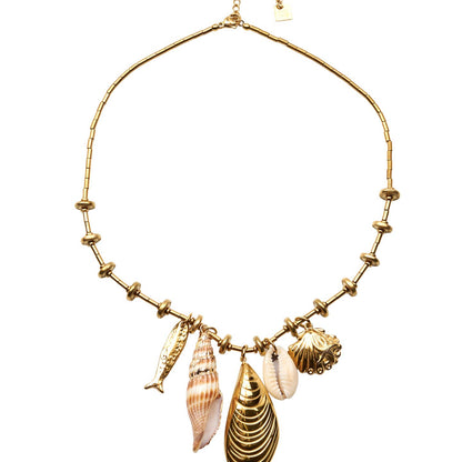 Collar Costa Dorada - Acero Inoxidable