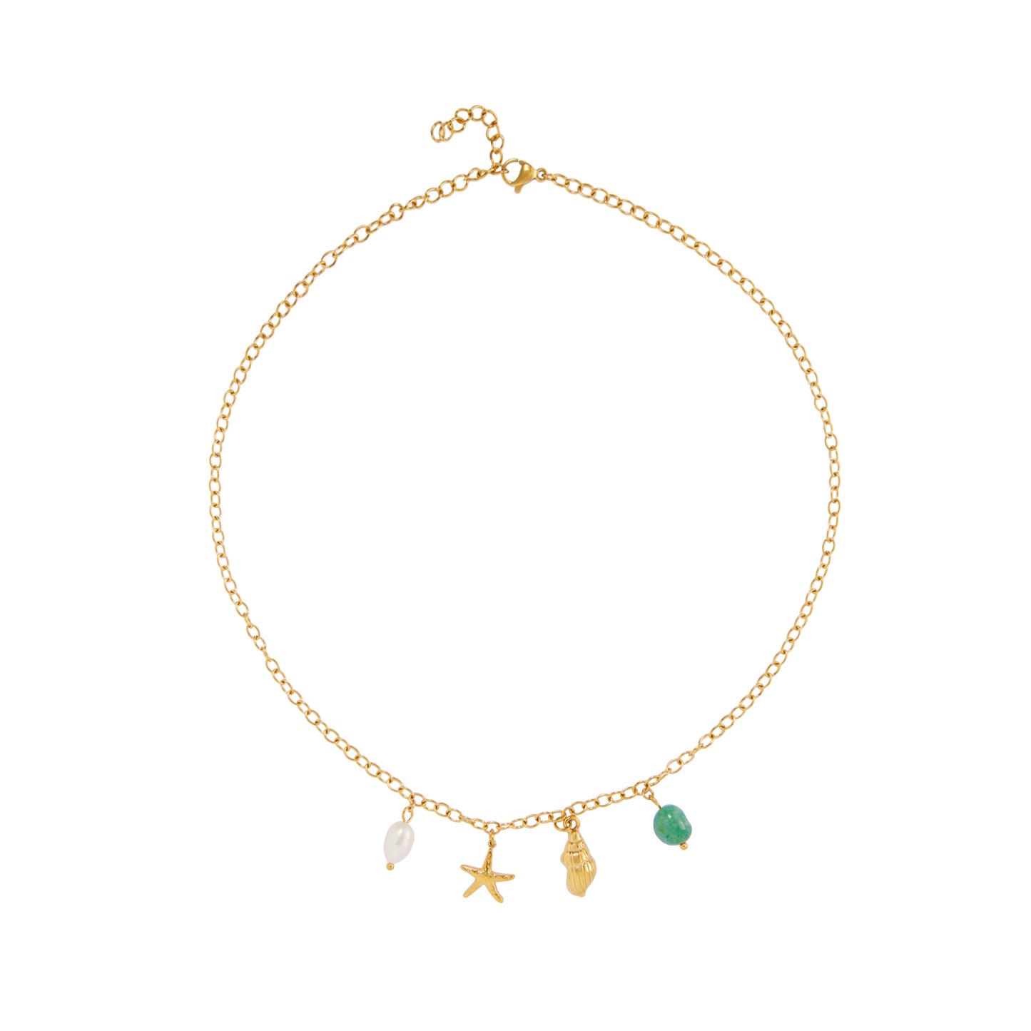 Collar Tesoros del Mar – Acero Inoxidable 316L