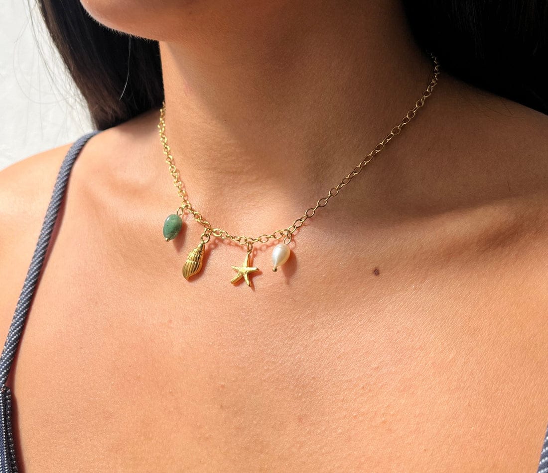 Collar Tesoros del Mar – Acero Inoxidable 316L