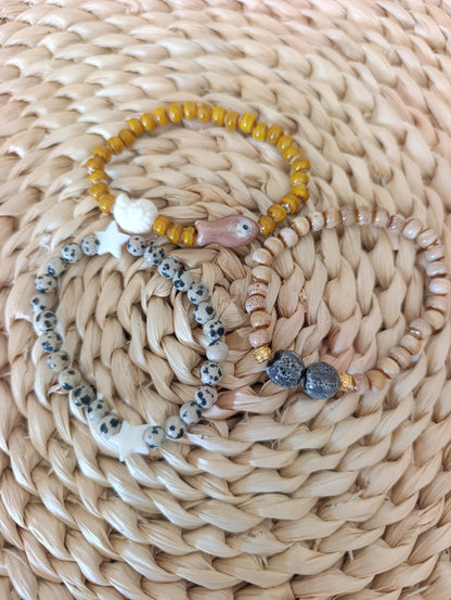 Conjunto de Pulseras Costa Serena