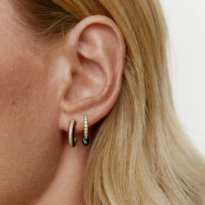 Pack Pendientes Duo Glow – Plata de Ley 925 con Baño de Oro 18K