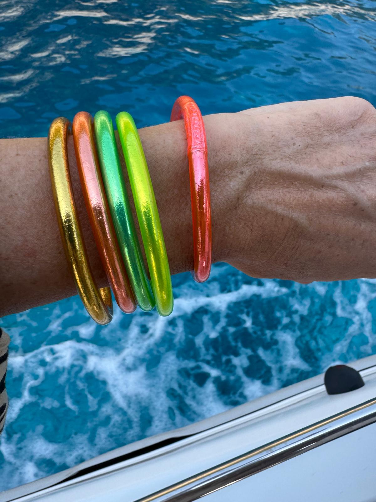 Pack de 5 Pulseras Pan de Oro Tibetanas