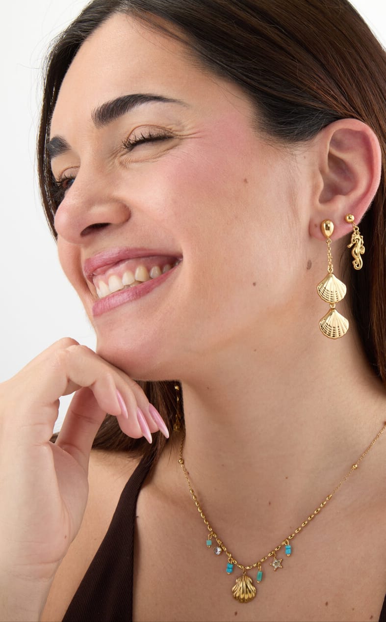 Pendientes Caballito de Mar | Acero Inoxidable 316L