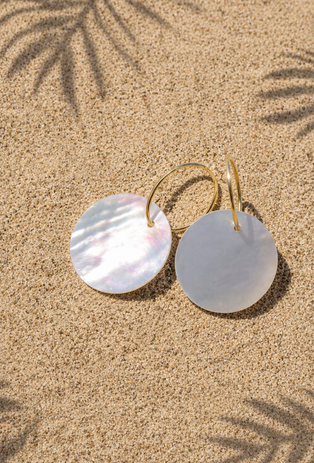 Pendientes Menorca Plata 925 Baño Oro 18K