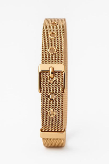 Pulsera Aura Dorada -Acero Inoxidable