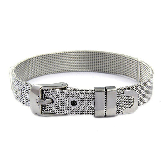 Pulsera Aura Plateada - Acero Inoxidable