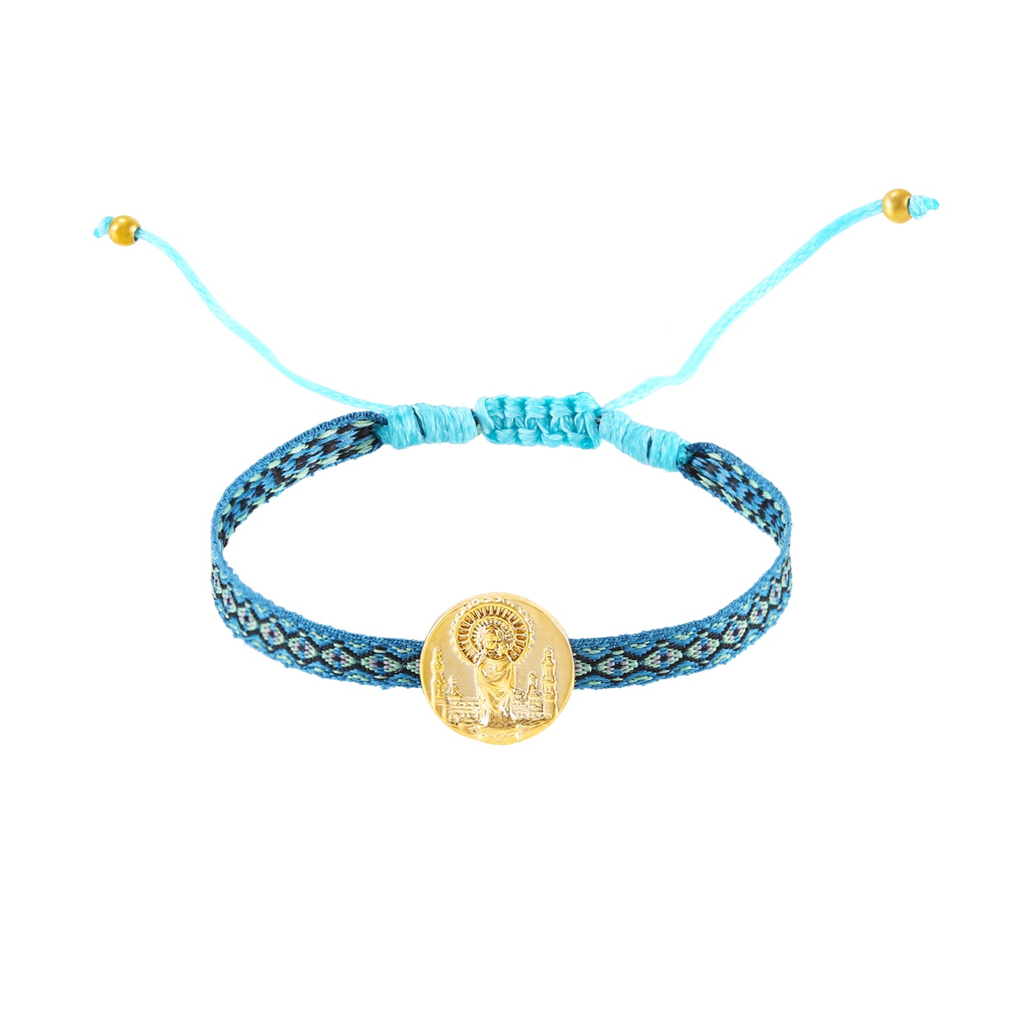 Pulsera Virgen del Pilar- Acero Inoxidable(Varios colores)