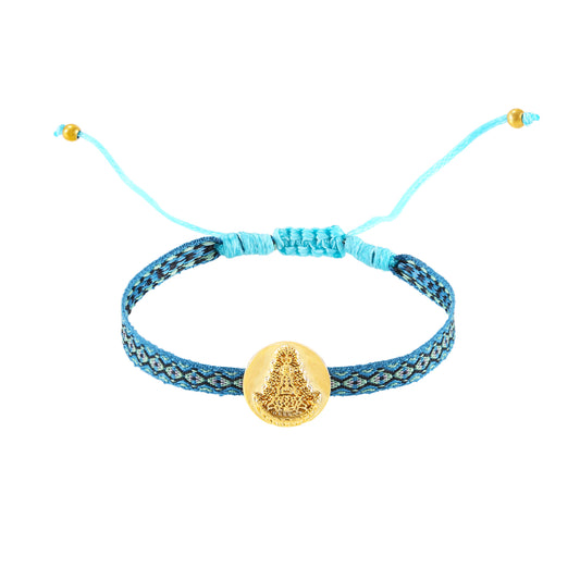 Pulsera Virgen del Rocío – Acero Inoxidable (Varios Colores)