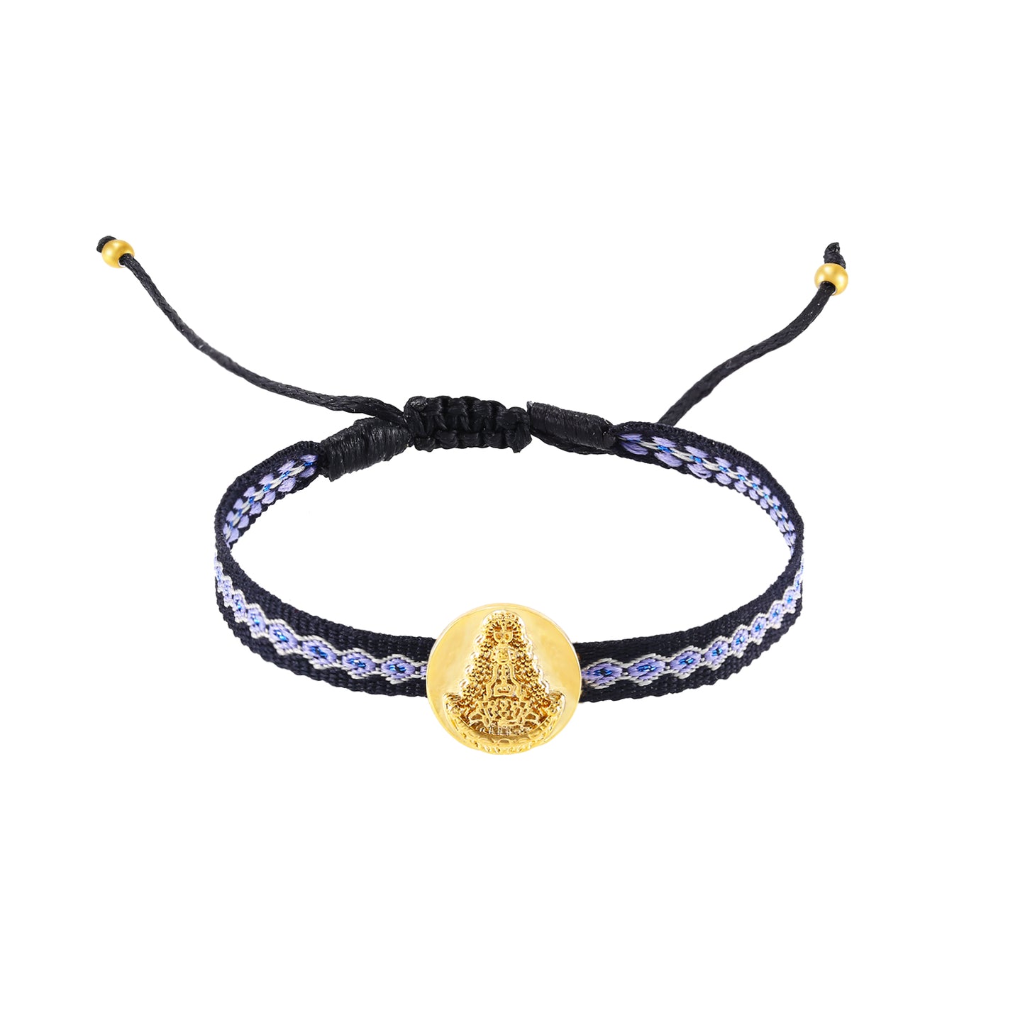 Pulsera Virgen del Rocío – Acero Inoxidable (Varios Colores)