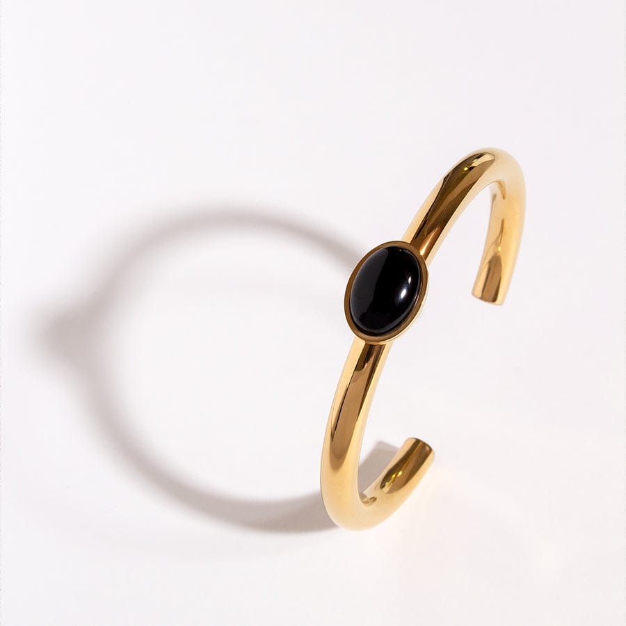 Pulsera Mineral Stone – Acero Inoxidable baño Oro 18k