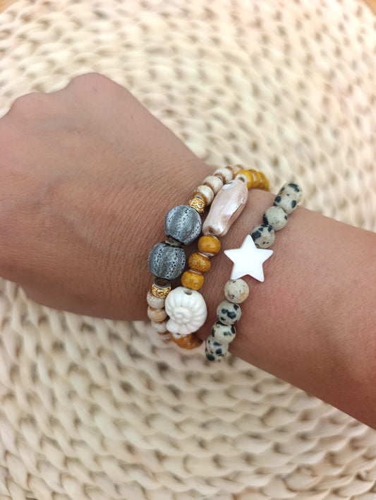 Conjunto de Pulseras Costa Serena