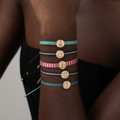 Pulsera Virgen del Rocío – Acero Inoxidable (Varios Colores)